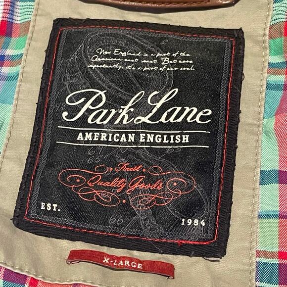 Park Lane Beige Jacket Men’s XL - Picture 2 of 8